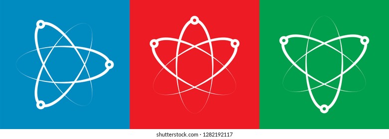 four atomic symbol set