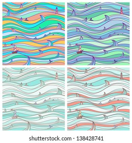 Four background the marine settings