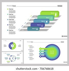 Four Banking Slide Templates Set