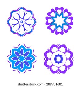 Four beautiful orient elements for your design