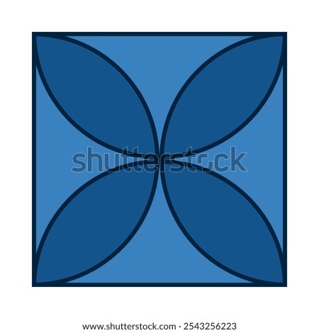 Similar – Image, Stock Photo semi-shade Line Blue