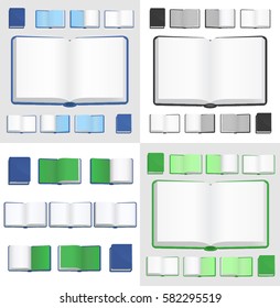 Four BOOK templates