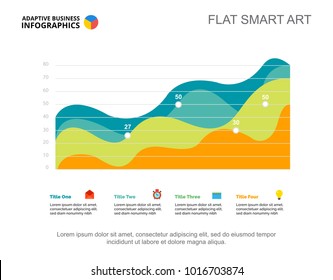 Four Business Area Charts Slide Template