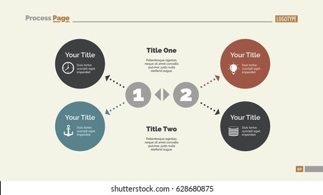 Four Business Ideas Slide Template