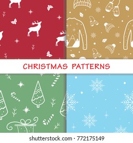 Four Christmas patterns