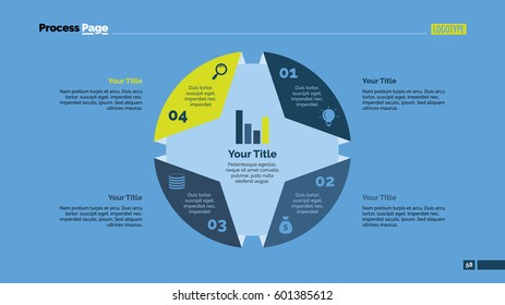 Four Circle Sides Slide Template