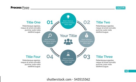 Four Circles Cycle Slide Template