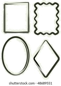 Four classical decor frames.
