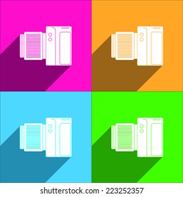 Four color camera flat 
