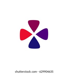 Four color petal