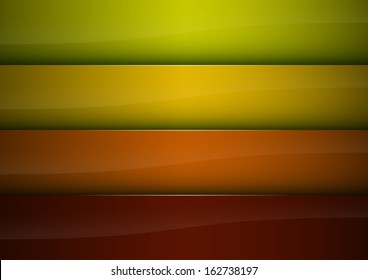 four color vector background as four stripes