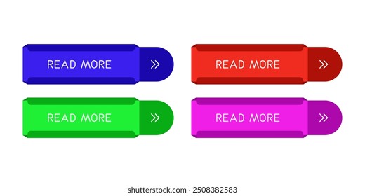 Four colorful CTA buttons: Read more.