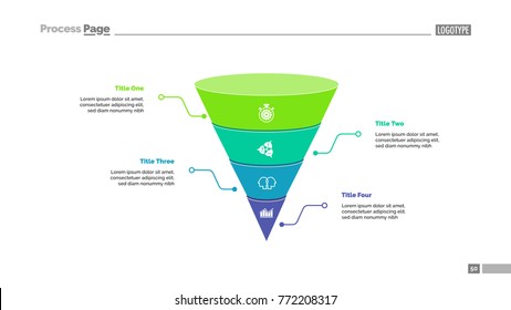 Four Cone Parts Slide Template