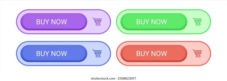 Four CTA buttons set: Buy now.