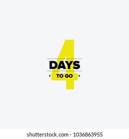 3,935 Four days left Images, Stock Photos & Vectors | Shutterstock