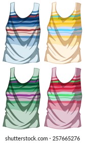 Four design of singlets