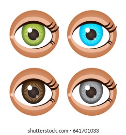 2,440,085 Eyes color Images, Stock Photos & Vectors | Shutterstock