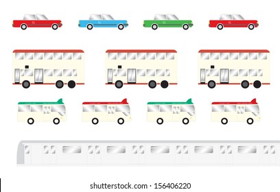 Four Different Transportation In Hong Kong