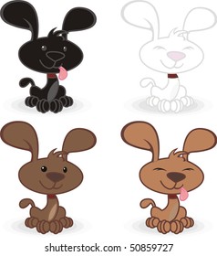 four dogs