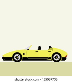 four door convertible car
