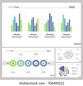 Four Economics Slide Templates Set
