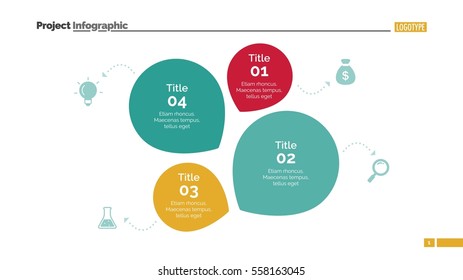 Four Elements Diagram Slide Template
