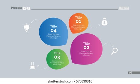 Four Elements Diagram Slide Template