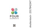 4 elements logo