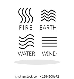 4 elements symbol