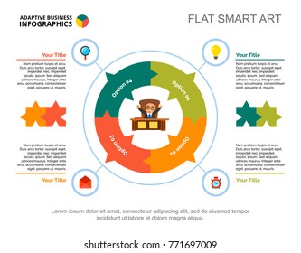 Four Elements of Success Slide Template