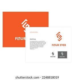 The Four Ever logo is suitable for clothing brands.