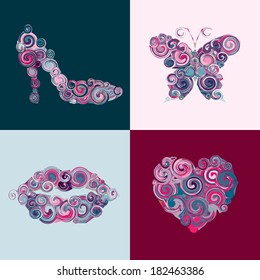 Four fashion items