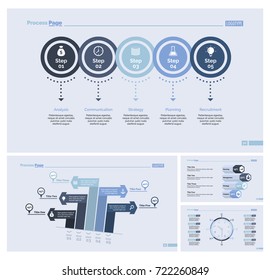 Four Finance Slide Templates Set