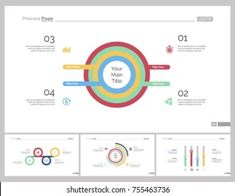 Four Finance Slide Templates Set