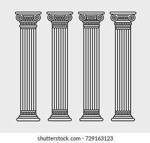 621 4 pillars Stock Vectors, Images & Vector Art | Shutterstock