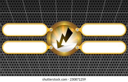 four frame for any text with flash