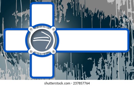 Four frames for any text and arrow