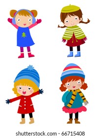 Four girls