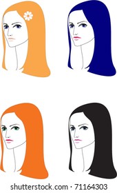 four girls