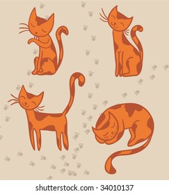 Four good kitty.