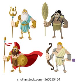 four great warriors