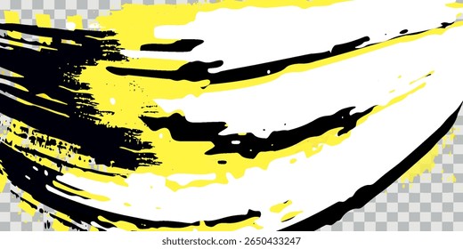 Quatro quadros de fundo grungy com faixas de pneus abstratos e bandeiras de xadrez para o seu projeto de carro de rali, lugar para o seu fundo de foto - ilustração vetorial