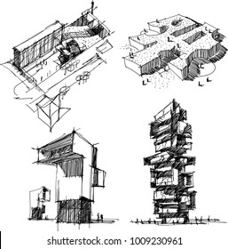 795,516 Architectural Sketches Images, Stock Photos & Vectors ...