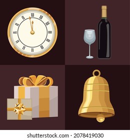 iconos de juego de cuatro años nuevos
