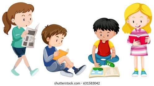 Newspaper Reading Clipart Images Stock Photos Vectors Shutterstock