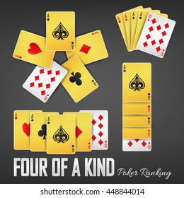 Four of a kind poker ranking casino sets