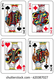 Four Kings Cards High Res Stock Images Shutterstock
