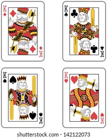 Four Kings. Original design