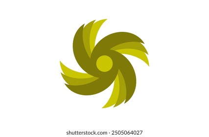 Four Knives Circle Vector Design