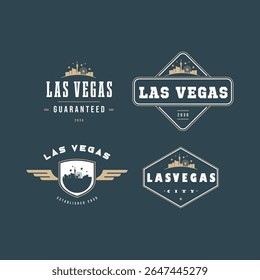 Four Las Vegas Logos Design